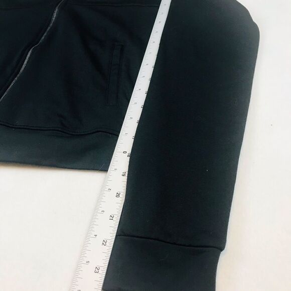 Fabletics Black Zip Up Attis Bomber Pleated Jacket - Women’s XS - Picture 10 of 12